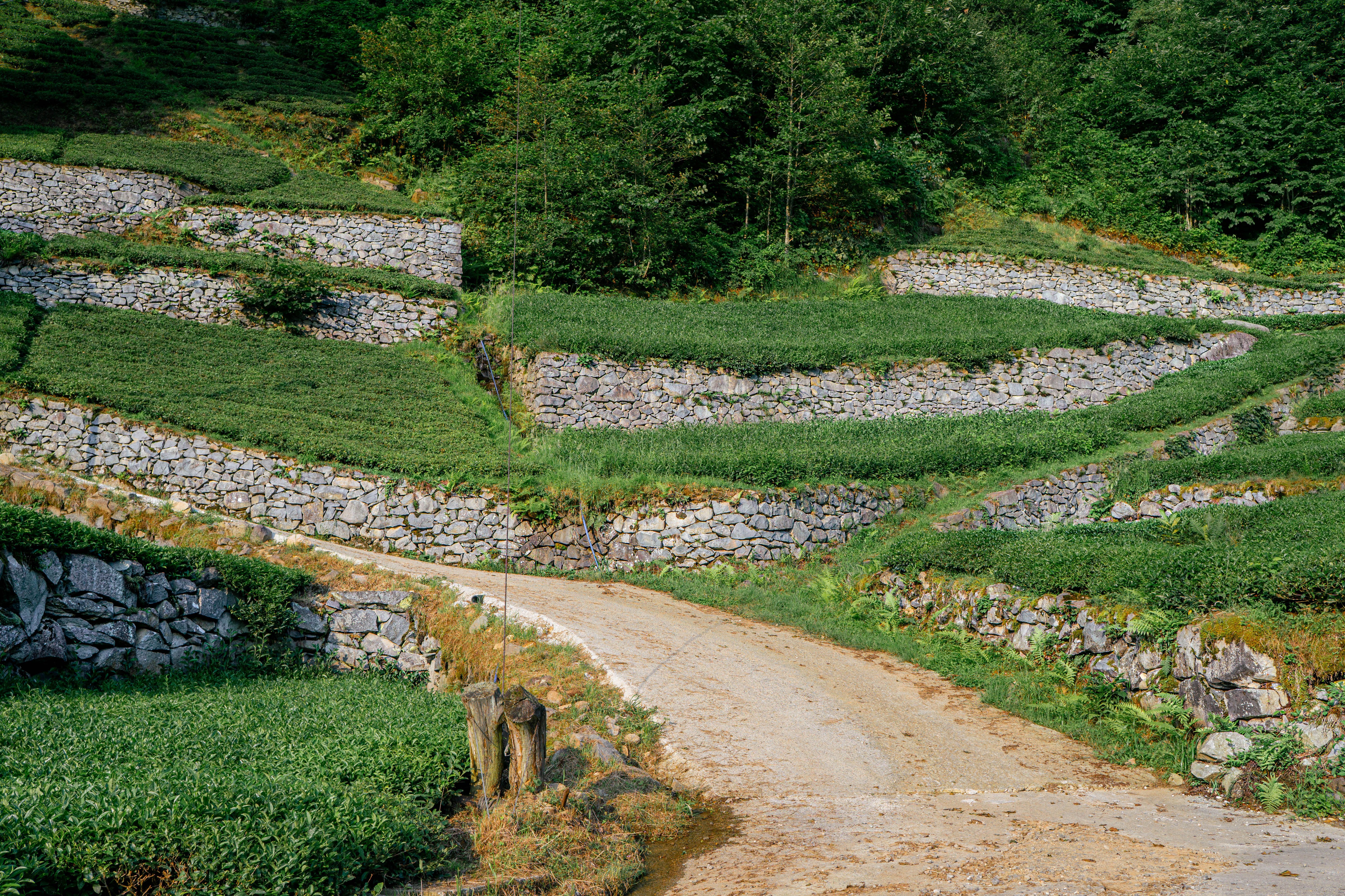 tiered retaining wall system - landscape walls