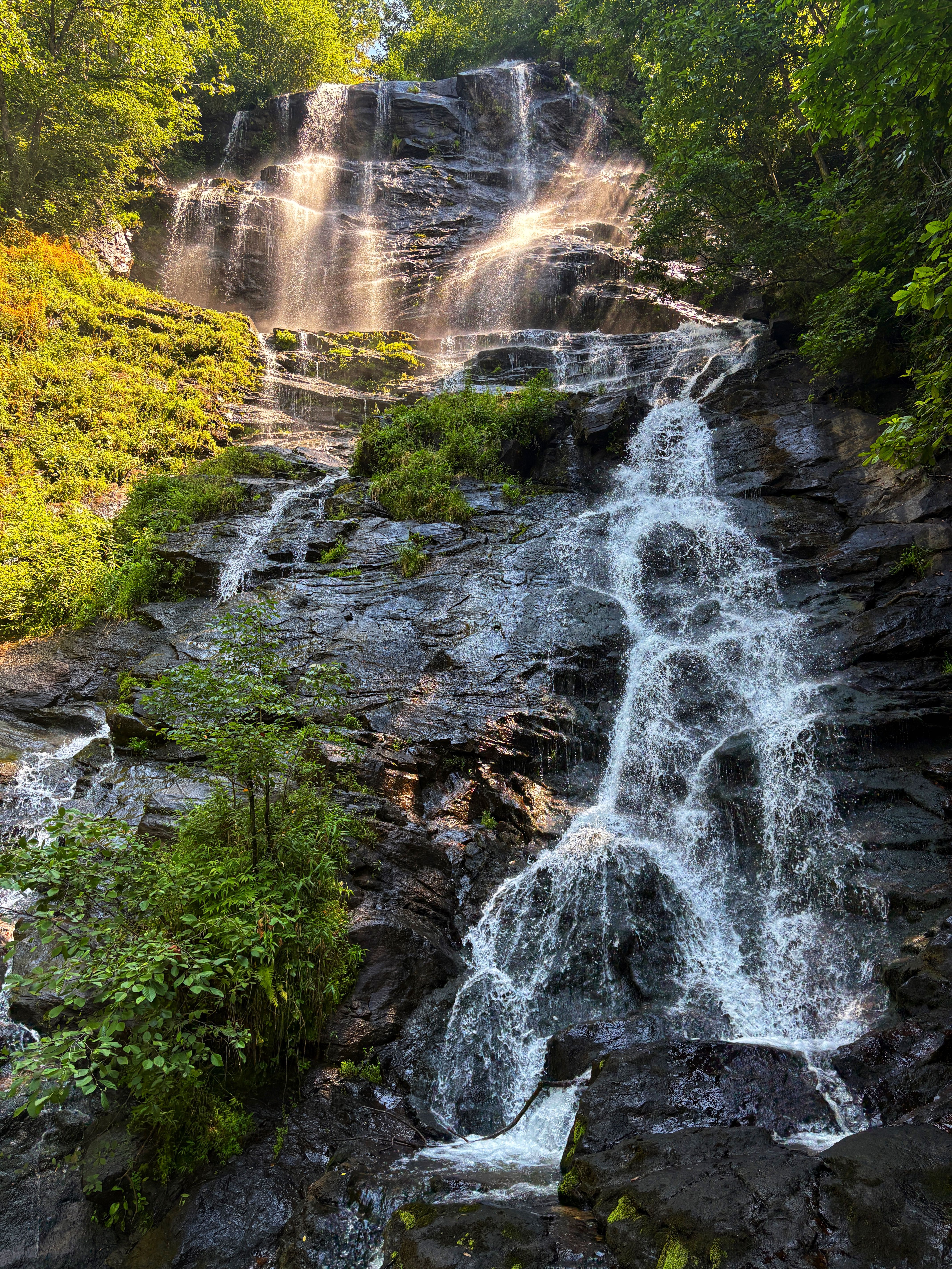 Stunning Waterfall in Blue Ridge Mountains · Free Stock Photo