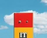 Wooden Box with Control Knobs