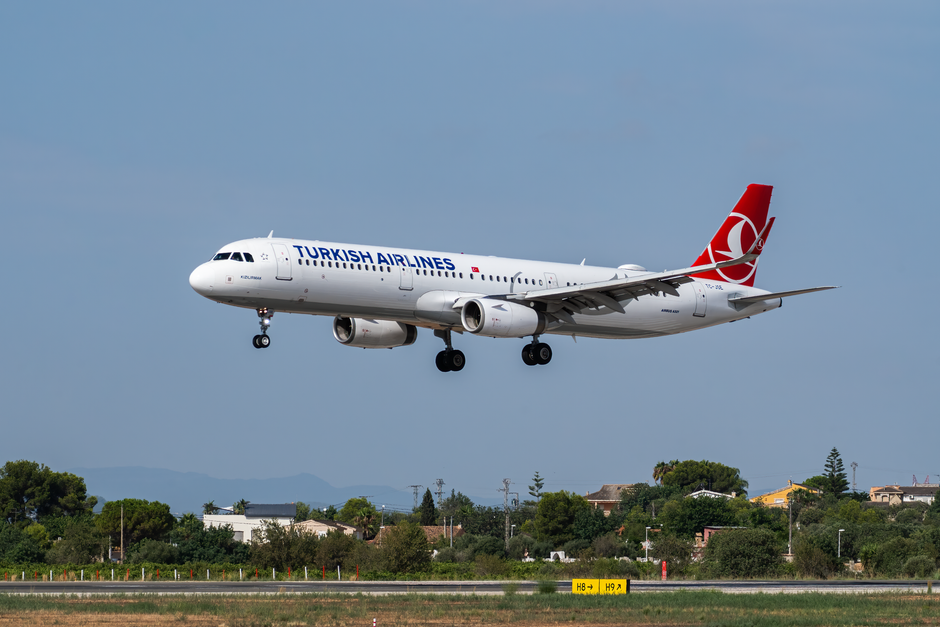 Pegasus Airlines aircraft on a runway in Turkey