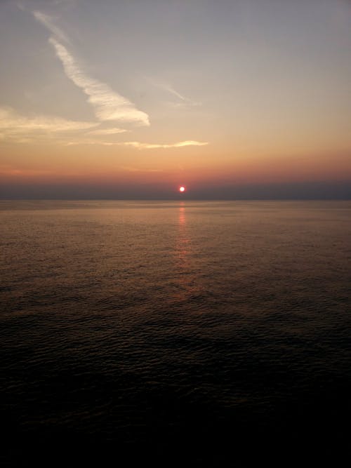 Free stock photo of cruise, ocean, sunset