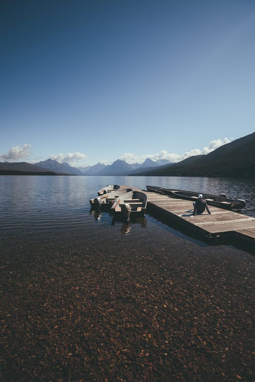 Boats Beside Dock