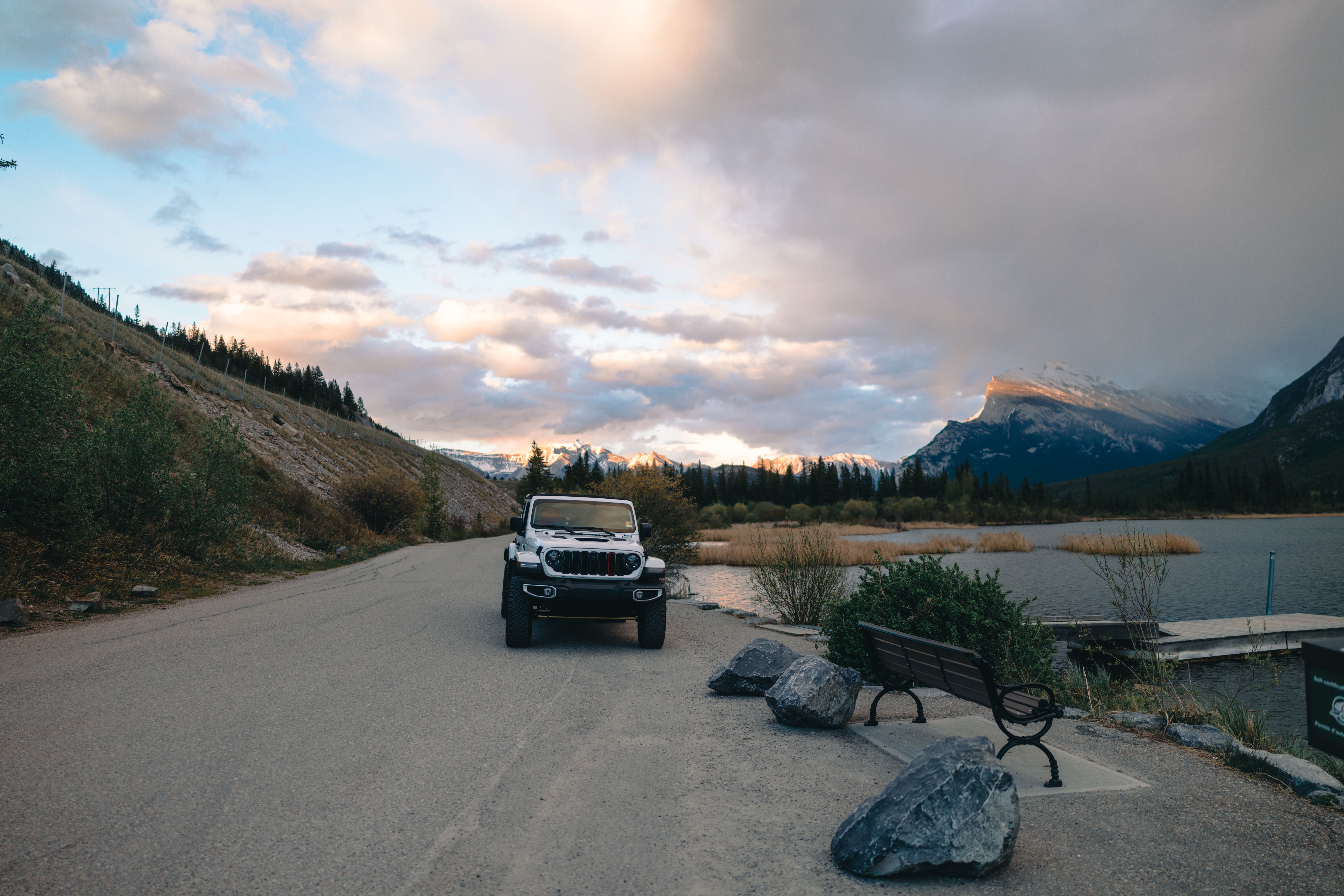 Scenic Road Trip in Banff National Park · Free Stock Photo