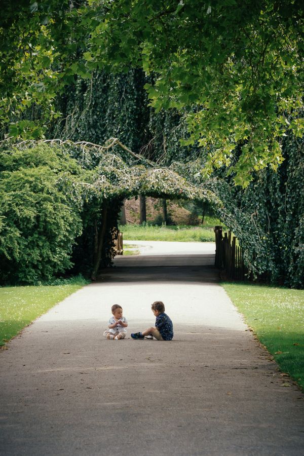 Kindy at the botanic gardens
