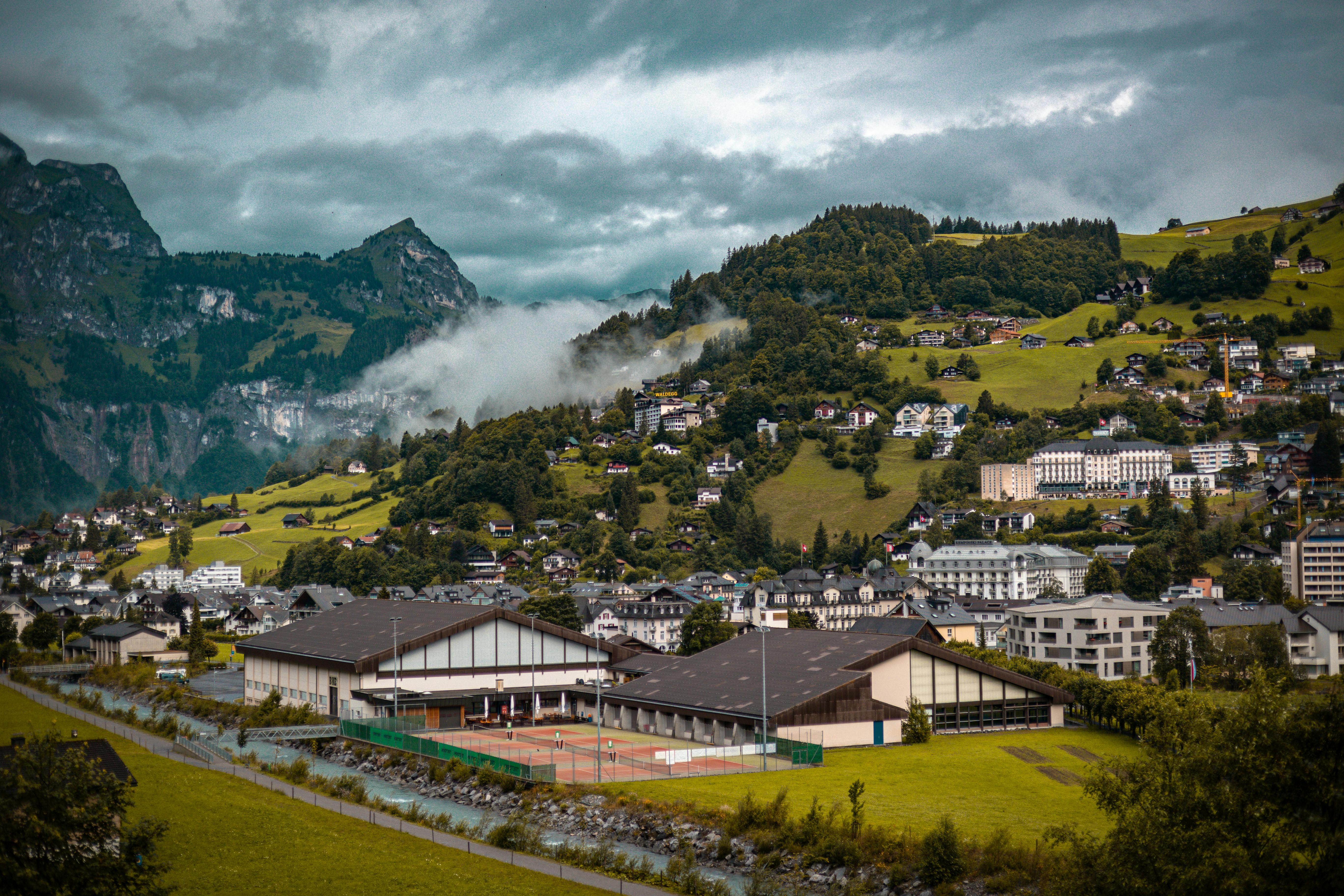 Paysage alpin suisse