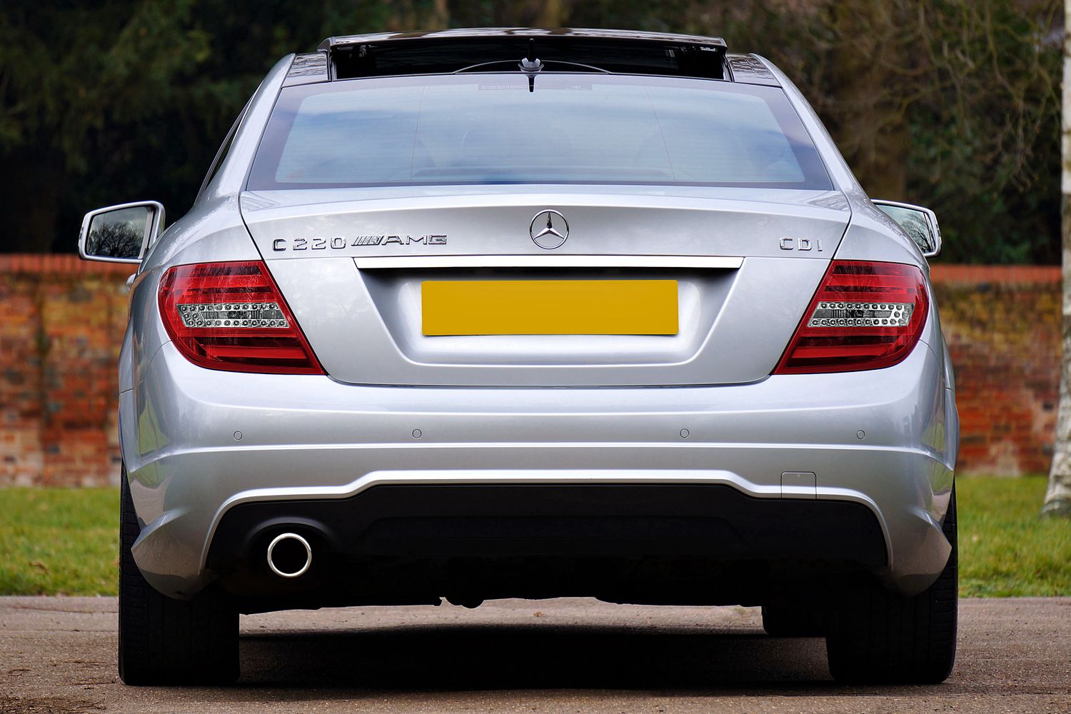 2022 Mercedes-Benz C200 exterior rear view