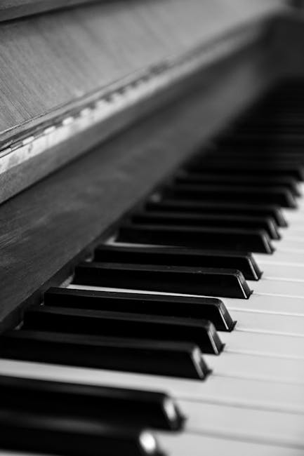 Free stock photo of classical music piano