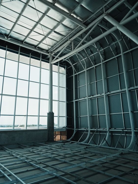Photo Of Metal And Pipe Frames · Free Stock Photo