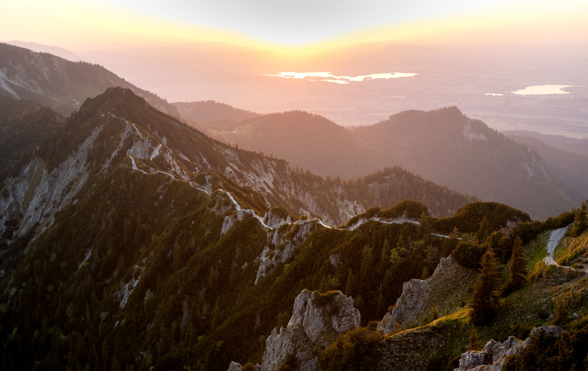 Wanderurlaub in den Bergen