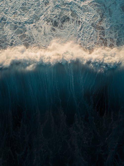 Deniz Dalgasının Alansal Fotoğrafı