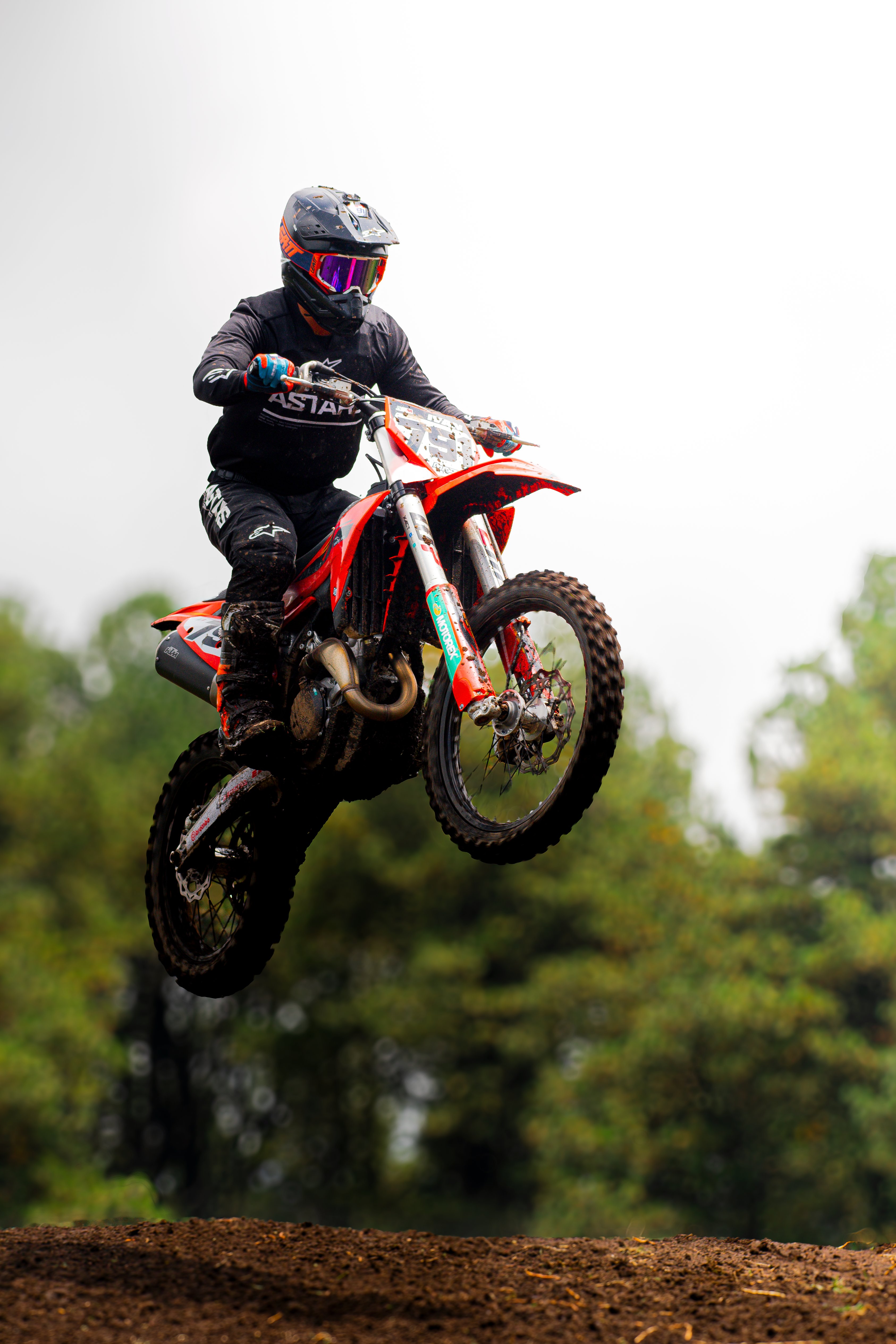 Dynamic Motocross Jump in Mexico City · Free Stock Photo