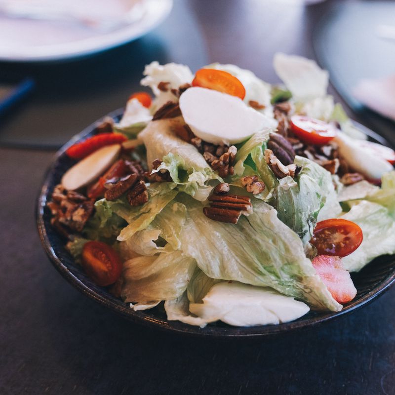 Ensalada de Espinacas with Jamón, Pine Nuts and Sherry Vinegar