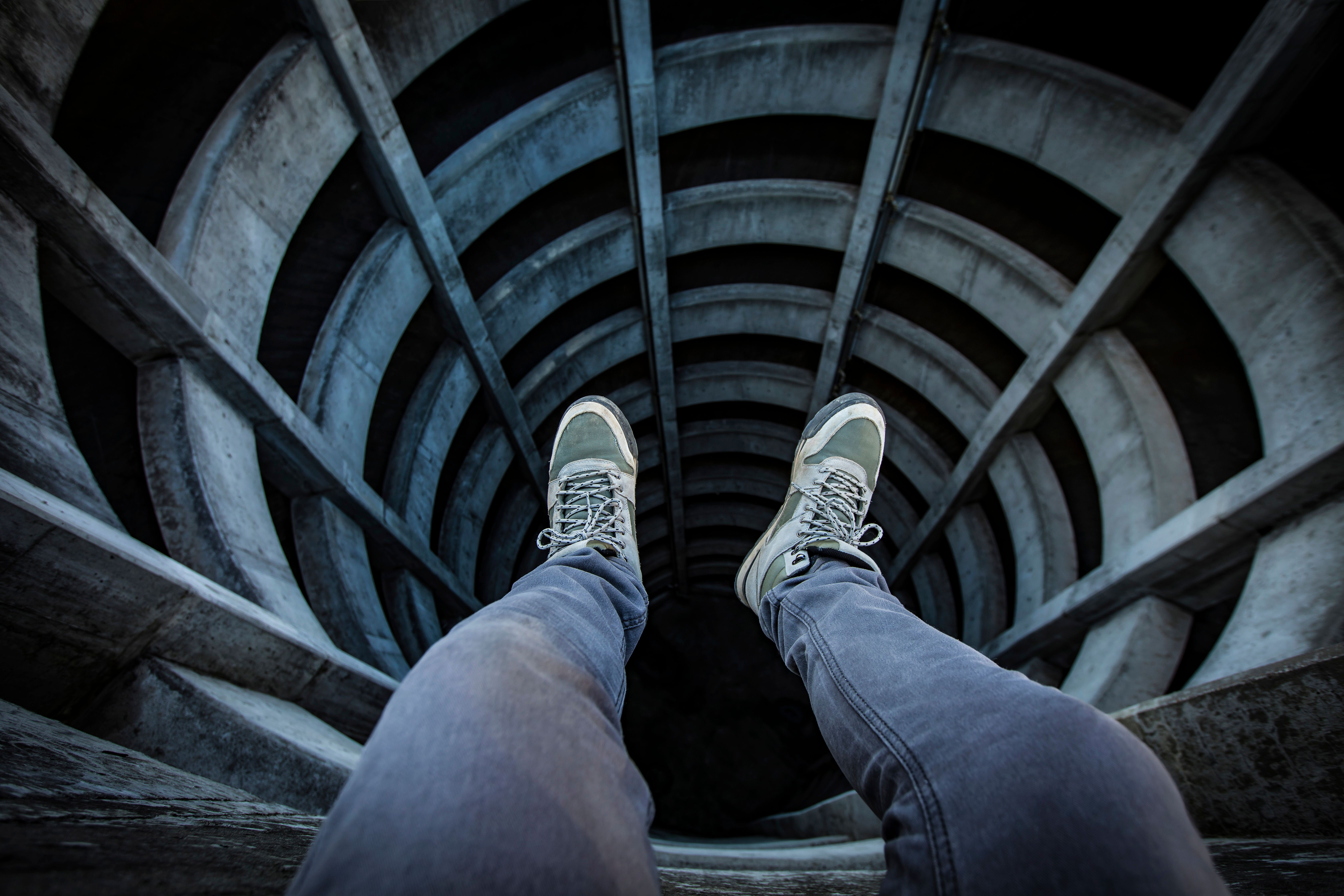 Dramatic Perspective of Bridge Structure · Free Stock Photo