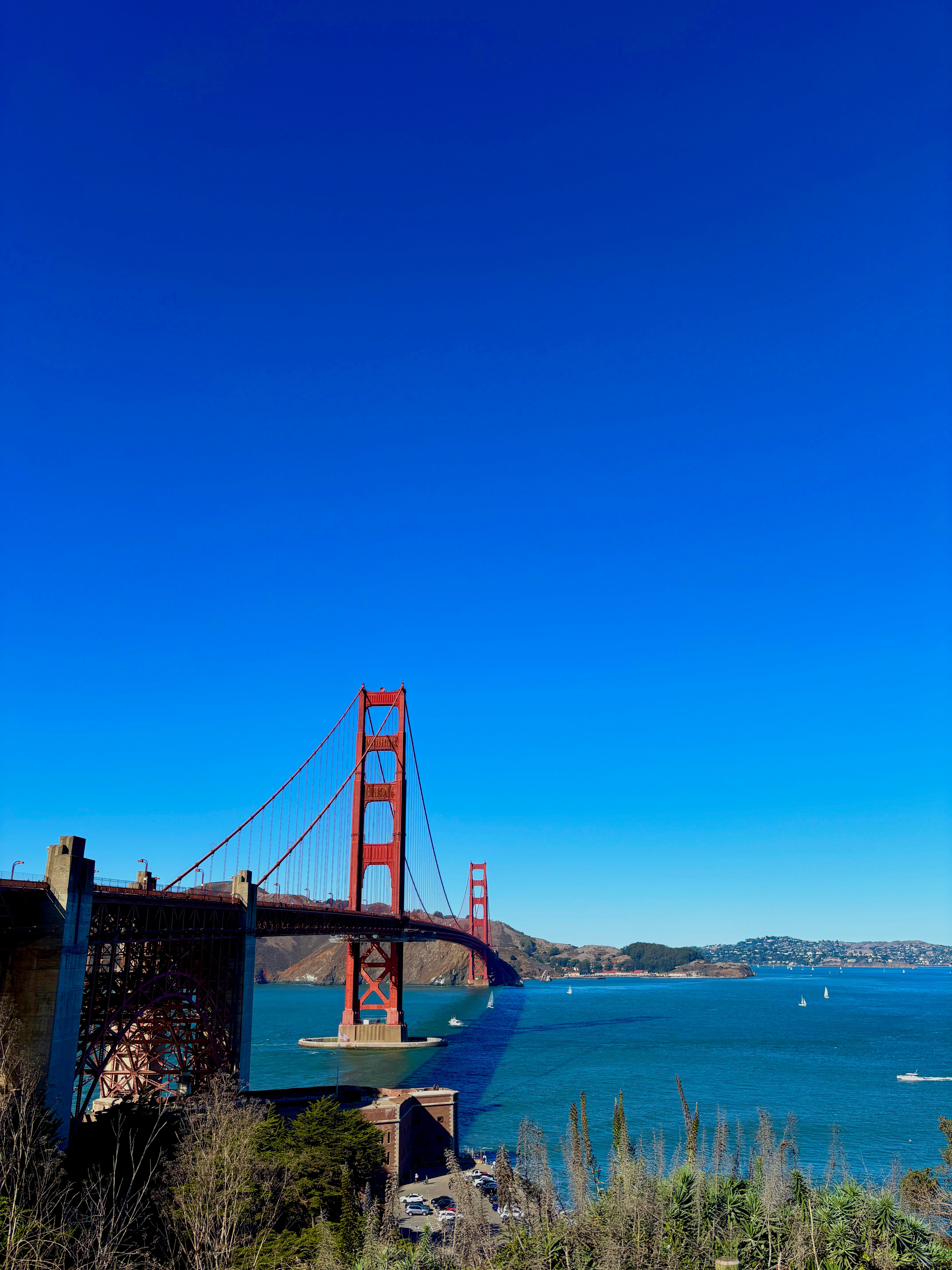 Golden Gate Bridge on a Clear Day in San Francisco · Free Stock Photo
