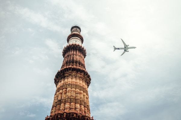 Flight to Delhi