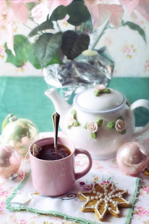 คลังภาพถ่ายฟรี ของ กาน้ำชา, ชา, ดื่ม