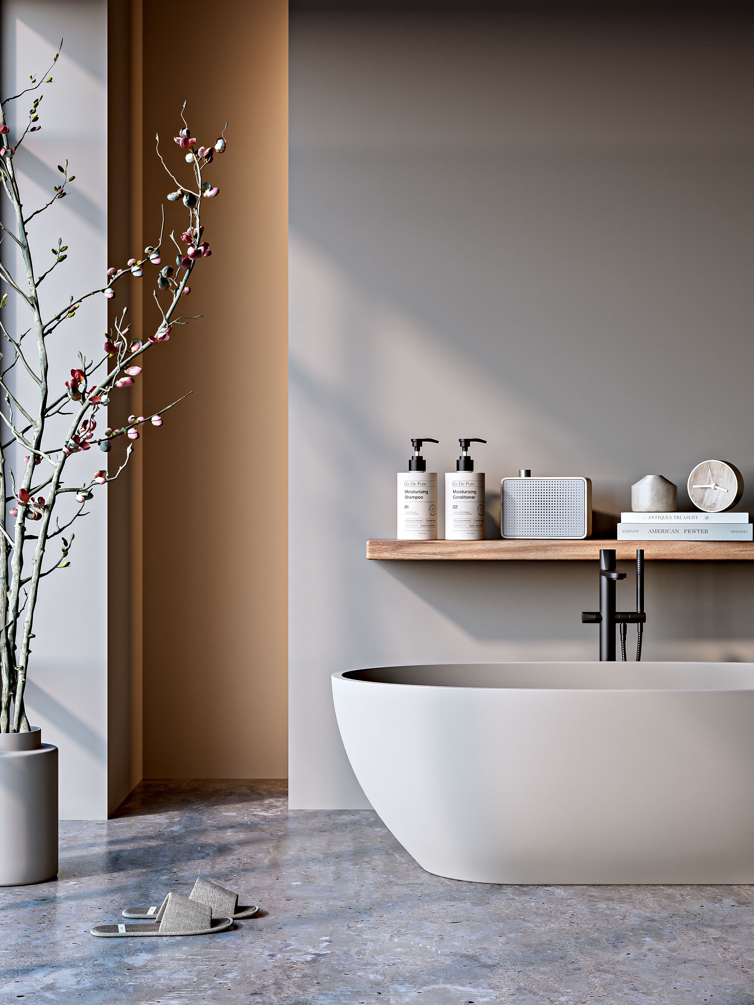 Representative installation photo for 60 × 30-Inch Acrylic Alcove Bathtub. 60 × 30-Inch Acrylic Alcove Bathtub shown in a separate representative installation or jobsite photo