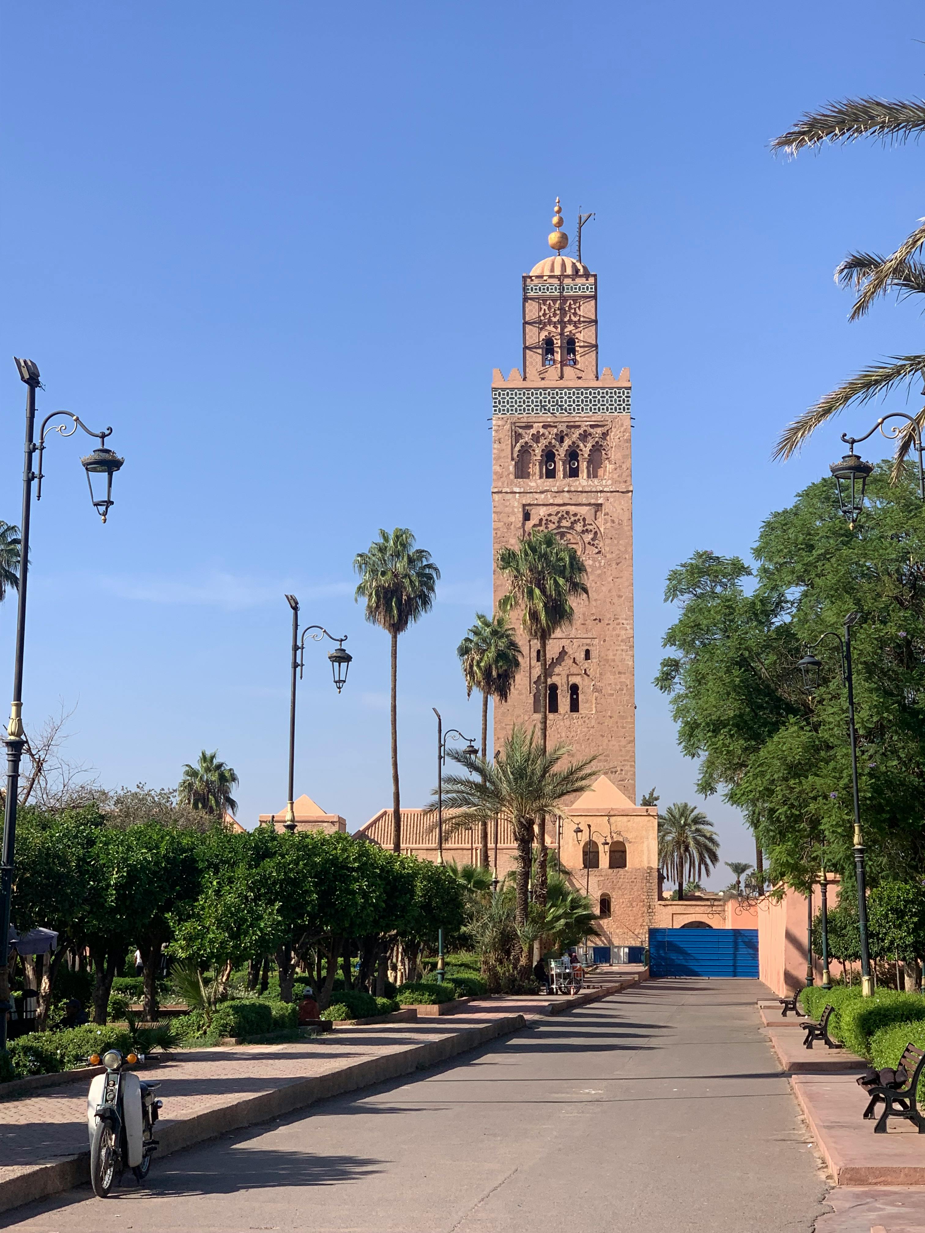 Koutoubia Mosque Tower in Marrakech, Morocco · Free Stock Photo, image size:3024x4032