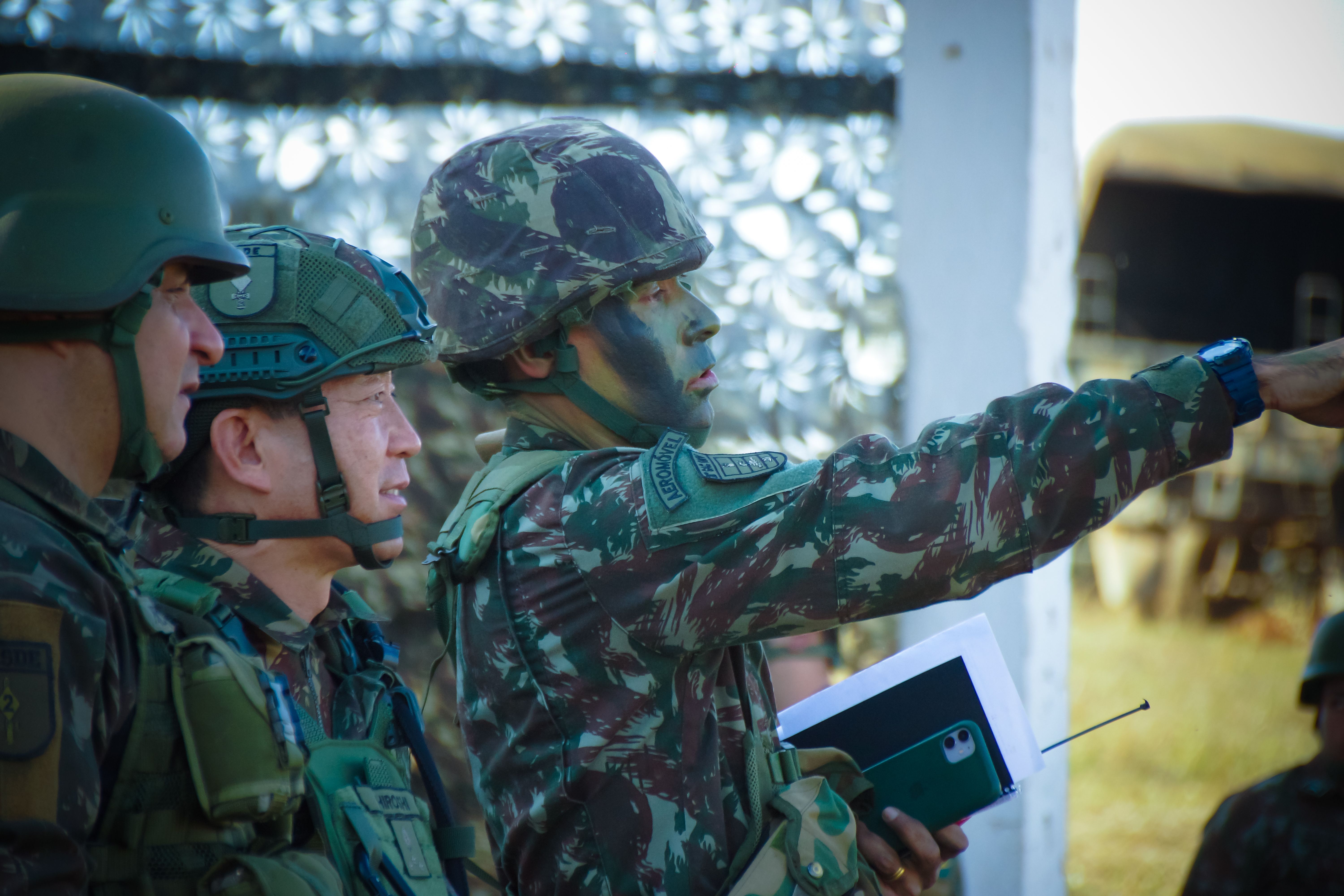 Military Personnel Planning Strategy Outdoors · Free Stock Photo