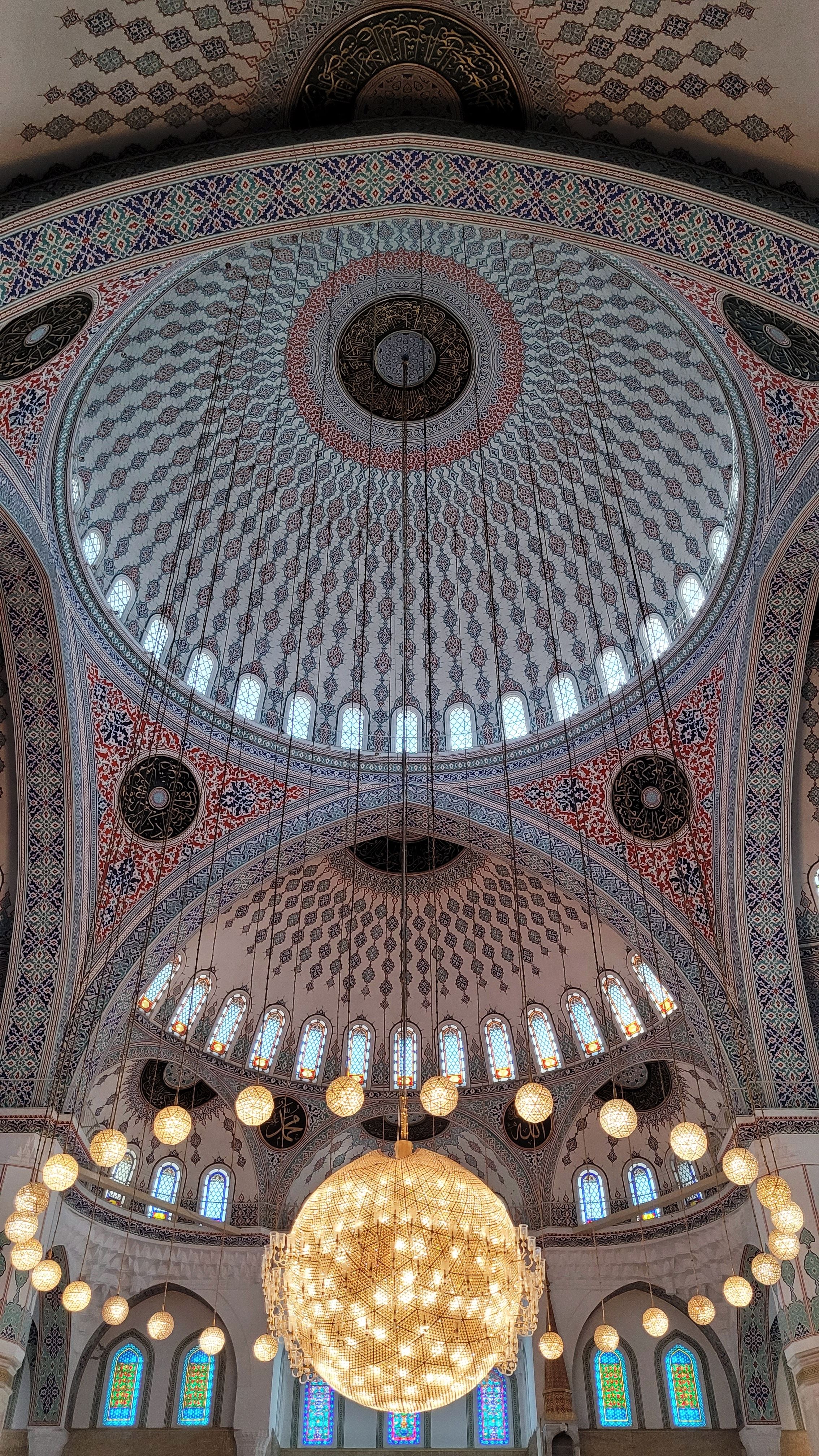 Ceiling in Mosque in Medina · Free Stock Photo