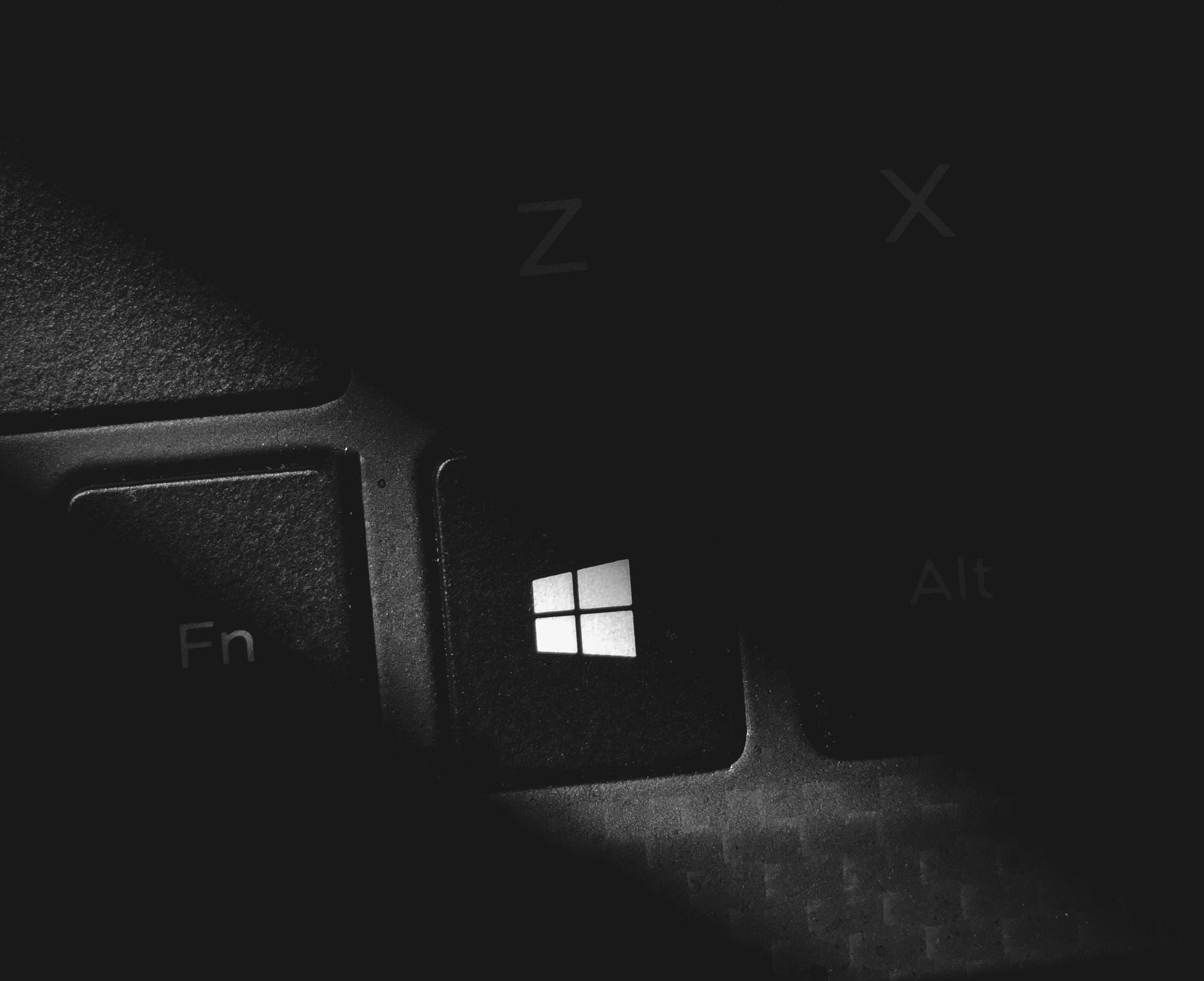 Klawiatura komputera z klawiszem Windows