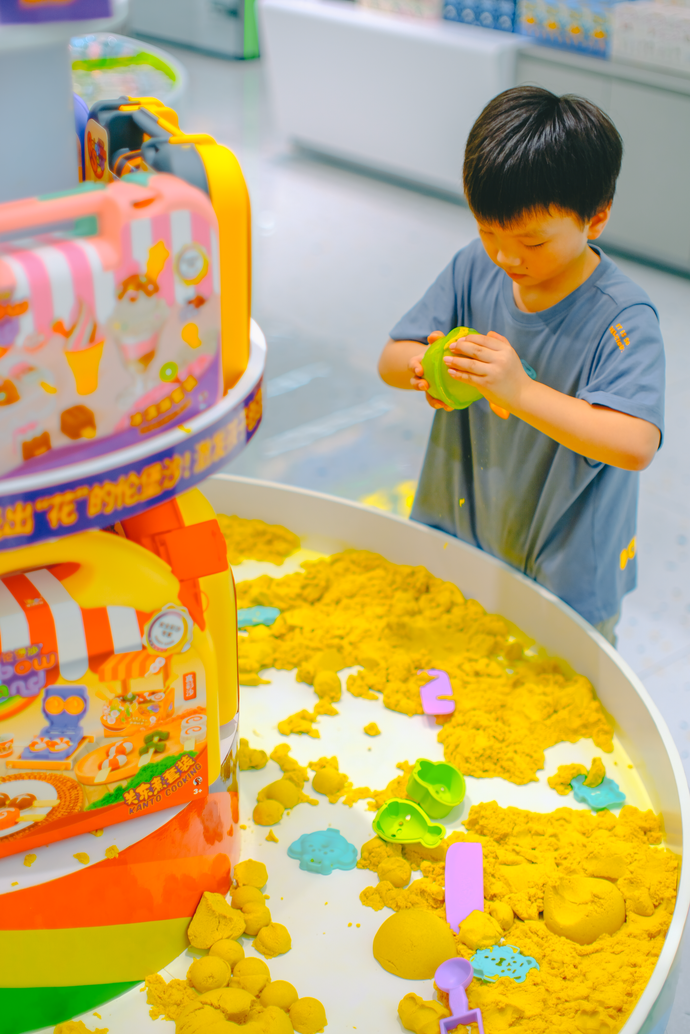 Kinetic Sand Sandisfying Set
