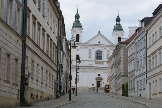 Old Town rebuild history walk — Warsaw