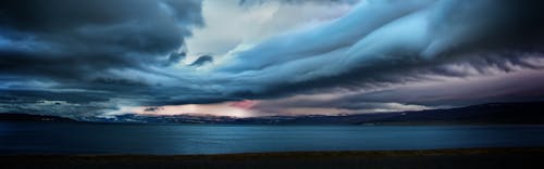 Free stock photo of clouds, colour, panoramic