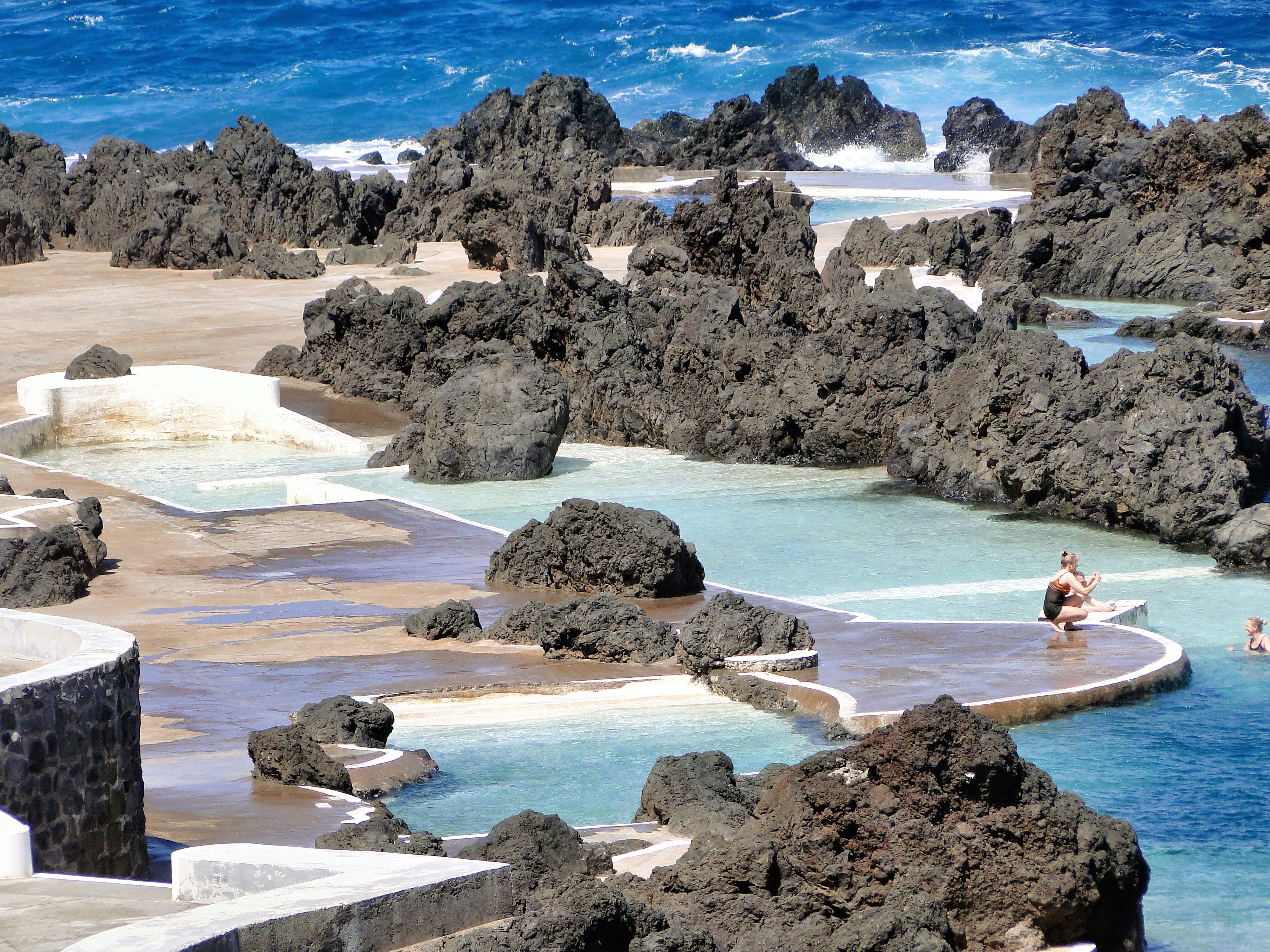 Natural Volcanic Pools in Porto Moniz, Madeira · Free Stock Photo