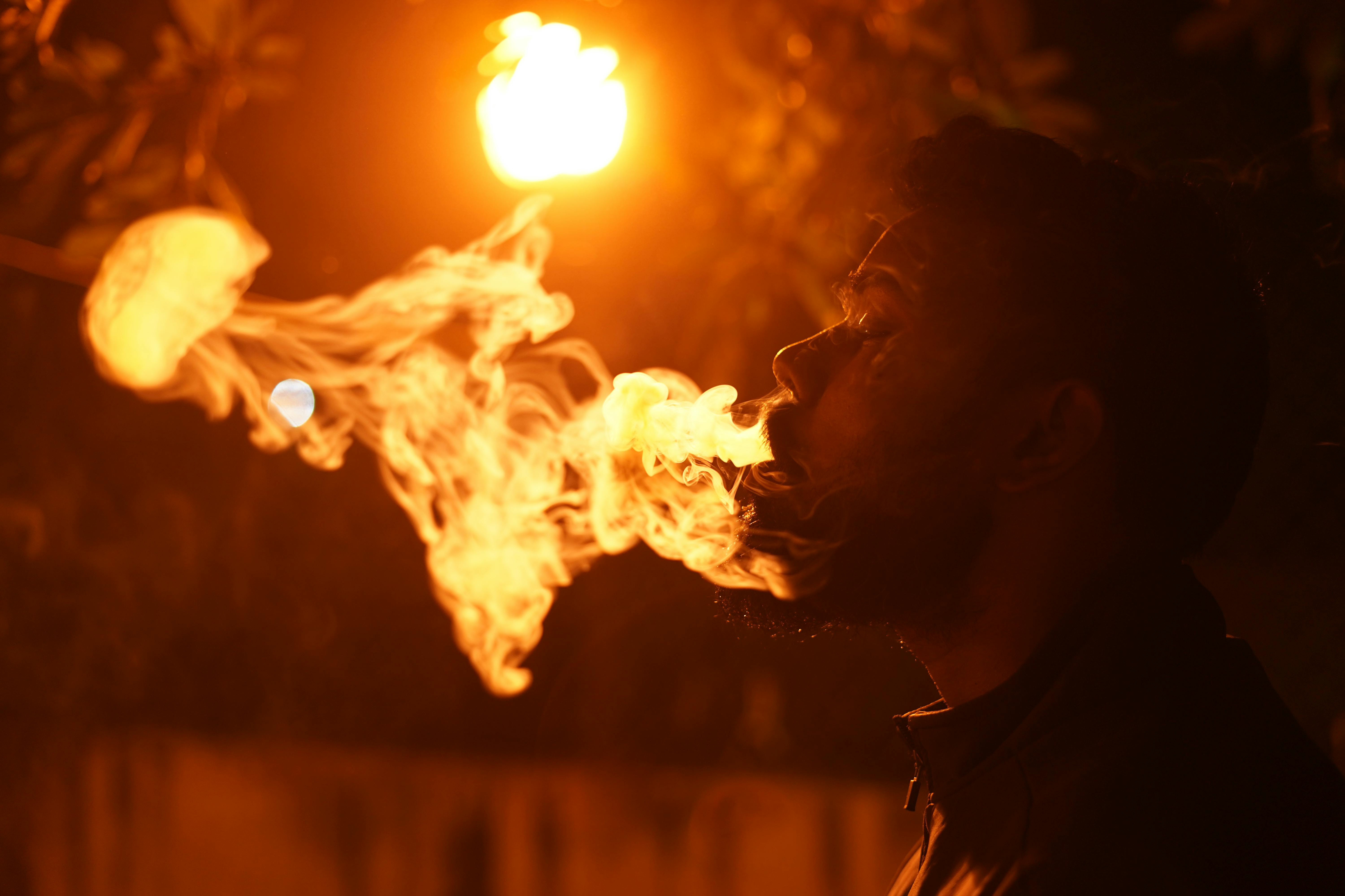                                #waahwedding #smoke #creative