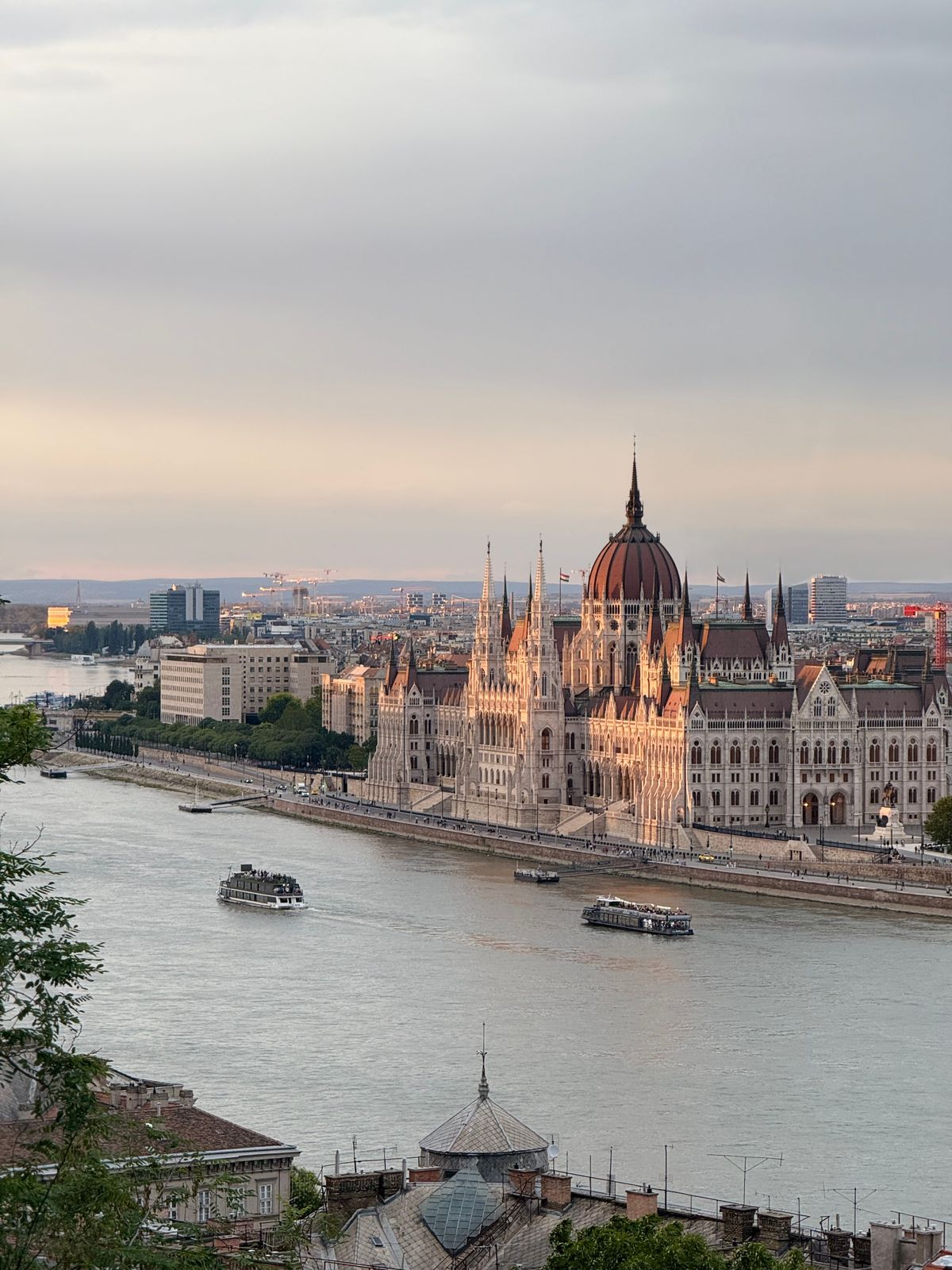 Budapest Cinematic Sunset