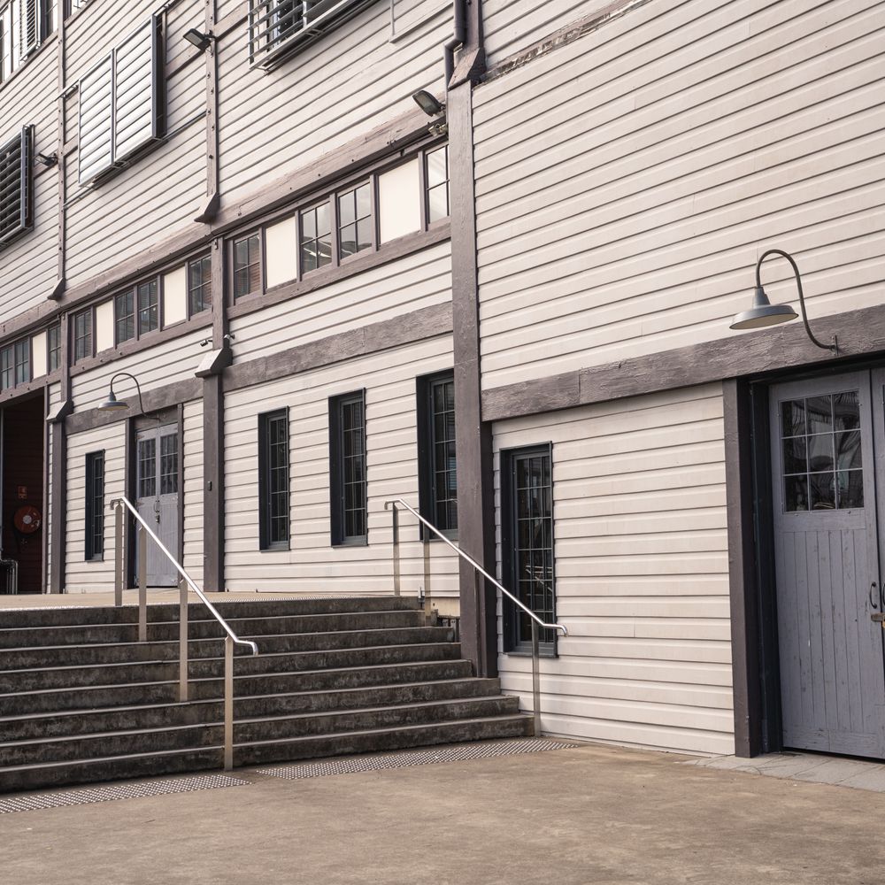 Exterior Painting in Harmondsworth — quality trade paint going on in two coats