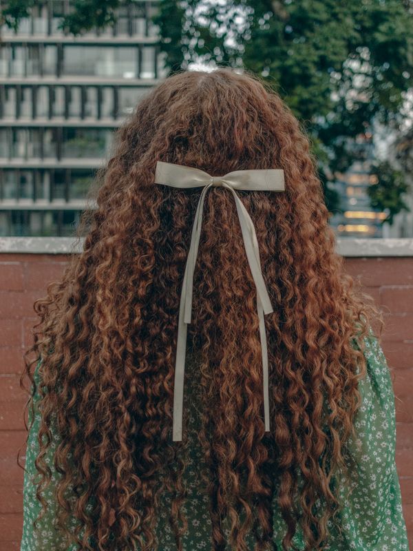 Overnight heatless curls result
