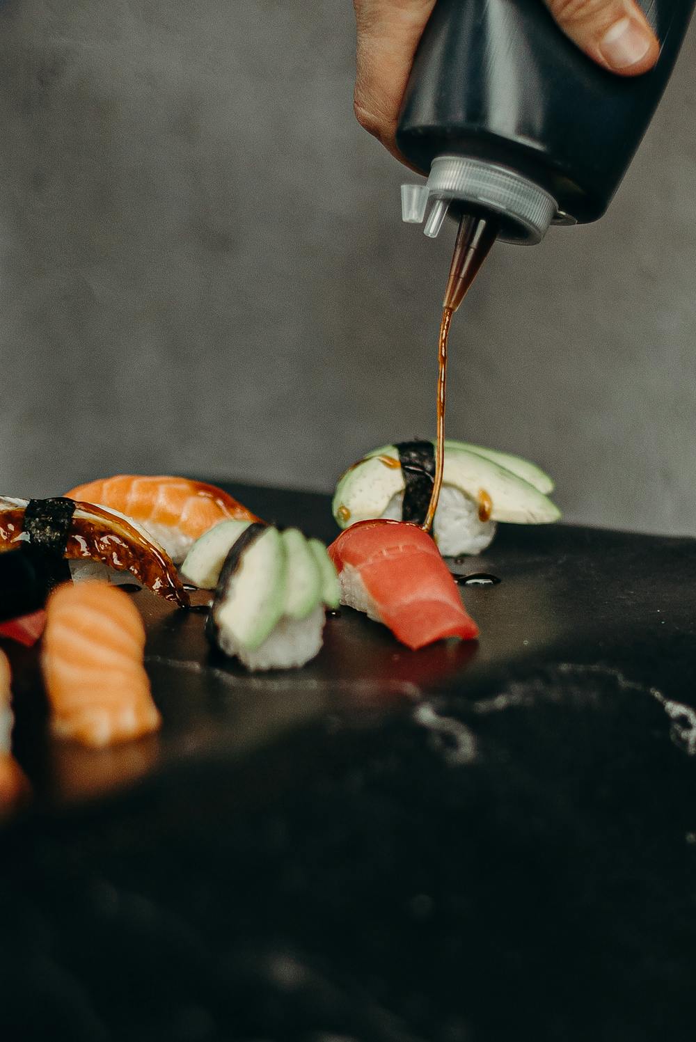 Seared Tuna Steak with Avocado and Wasabi Dressing