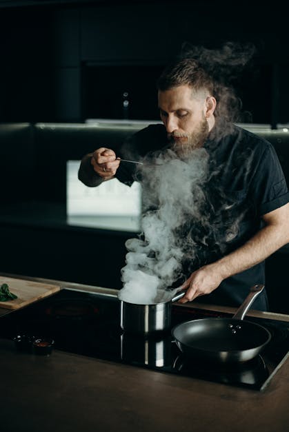 How to steam spinach in a pot