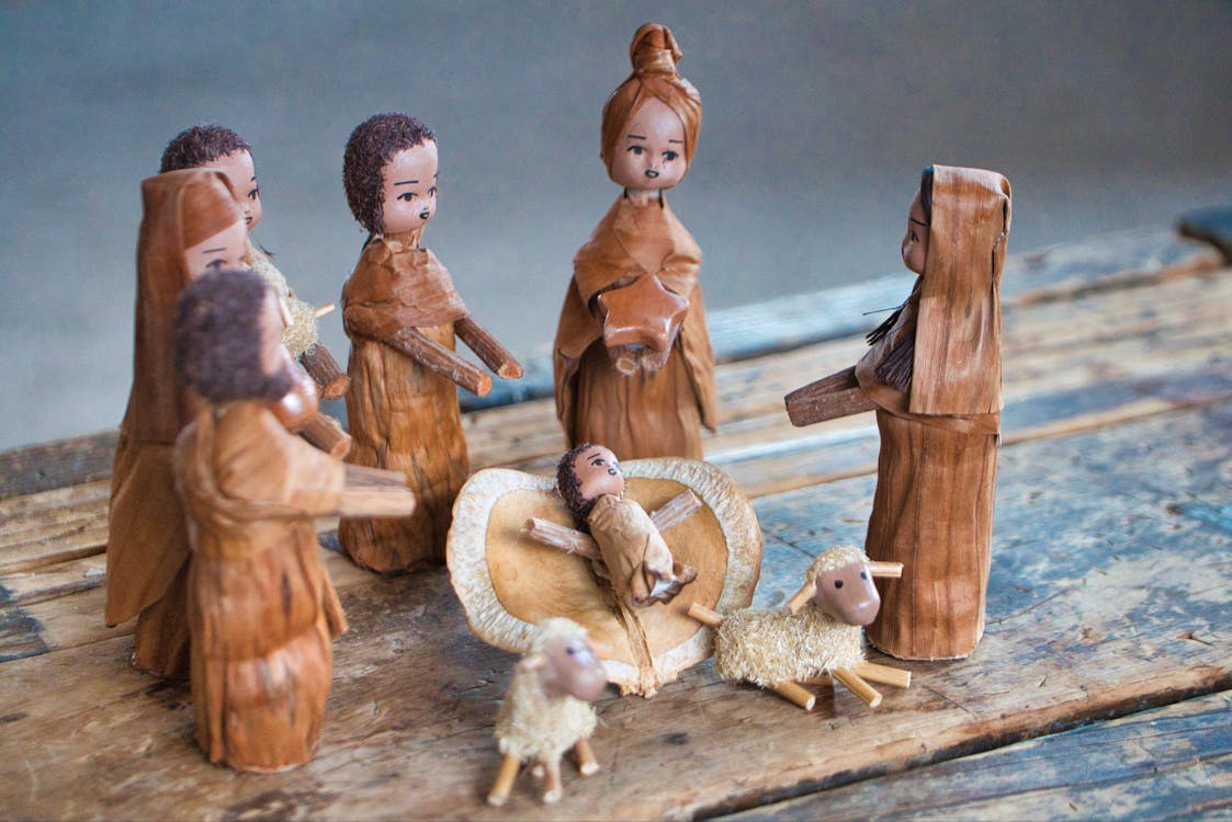 Gratuit Figurines En Céramique De Noël Marron Photos