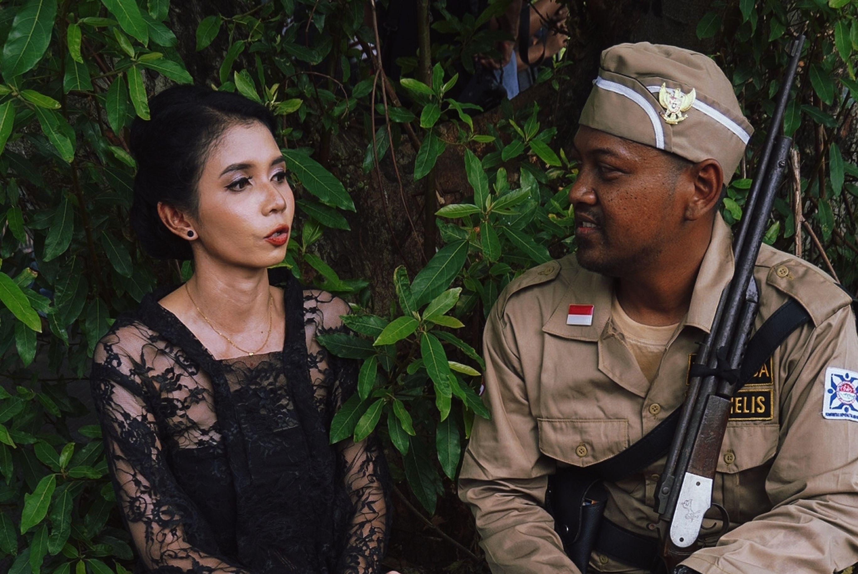 Traditional Costume Interaction in Jakarta