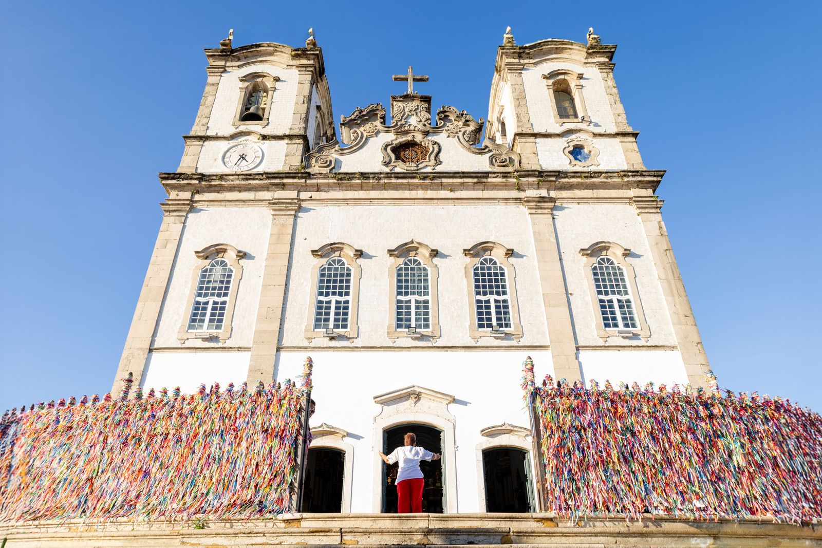 Vista de Igreja do Senhor do Bonfim