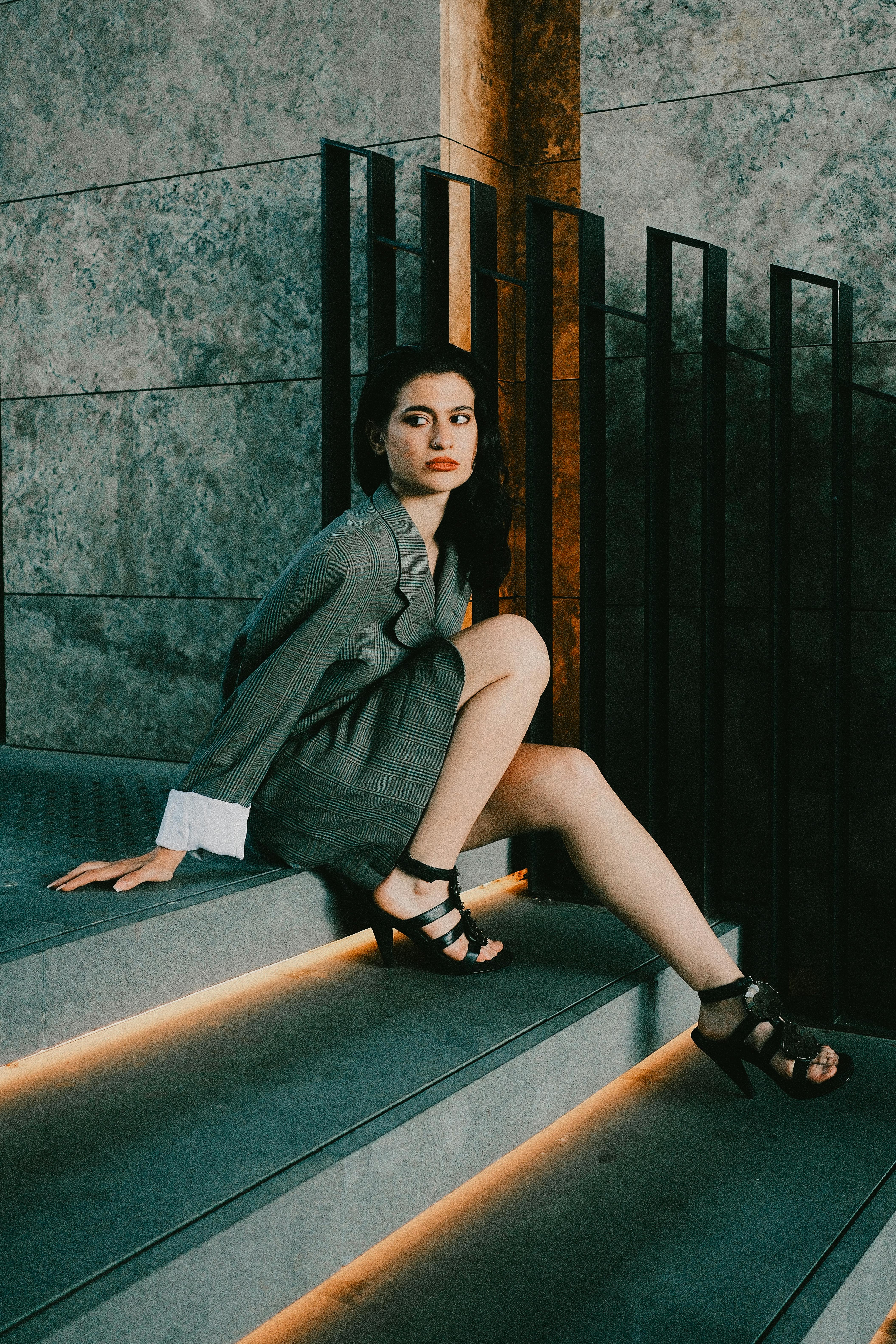 Professional woman in elegant blazer