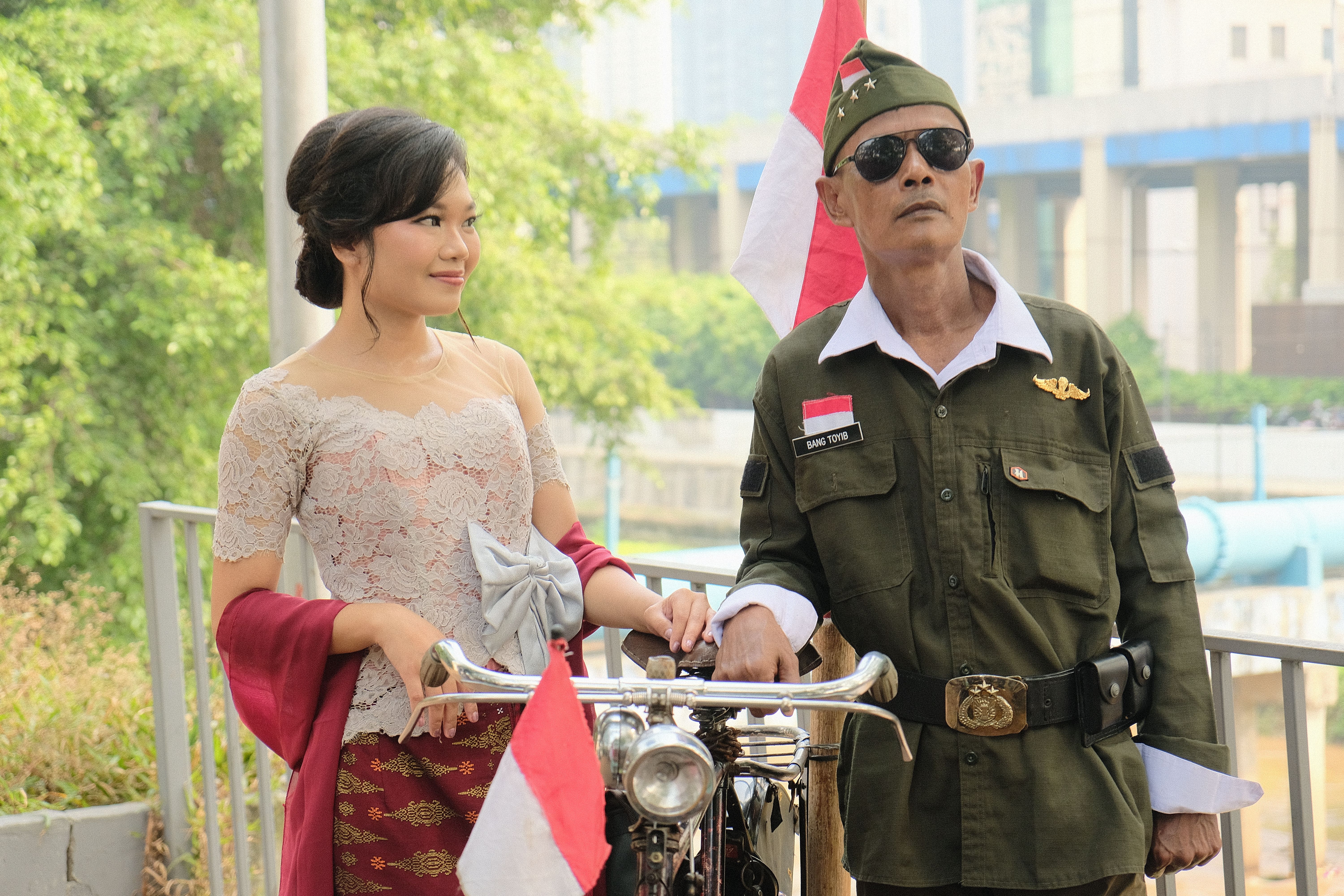 Tradisi Unik Fahrudin: Mengayuh Sepeda dari Palmerah ke Monas Rayakan HUT RI