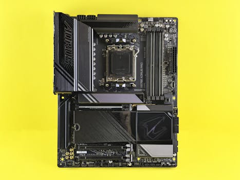Ilustrasi Motherboard Paling Recommended untuk Rakitan PC Mid-End 2025 dalam artikel teknologi