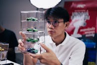 Scale Model Collection Display in Phnom Penh