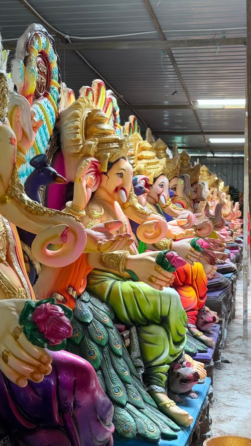 Free ganesh chathurthi  Stock Photo