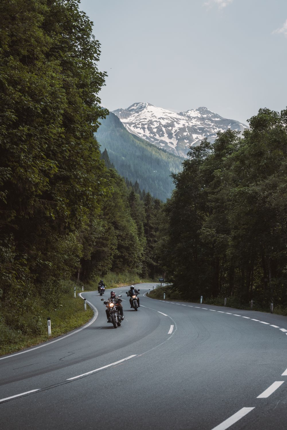 Motorcycle Riding In Mountains Scenic Motorcycle Ride Through Mountain Pass · Free Stock Photo