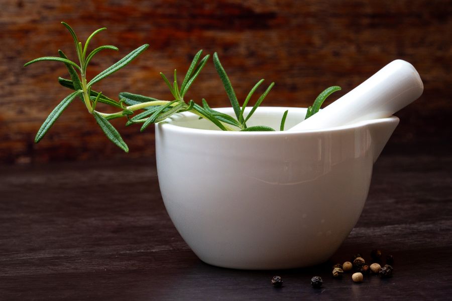 Stone Mortar and Pestle