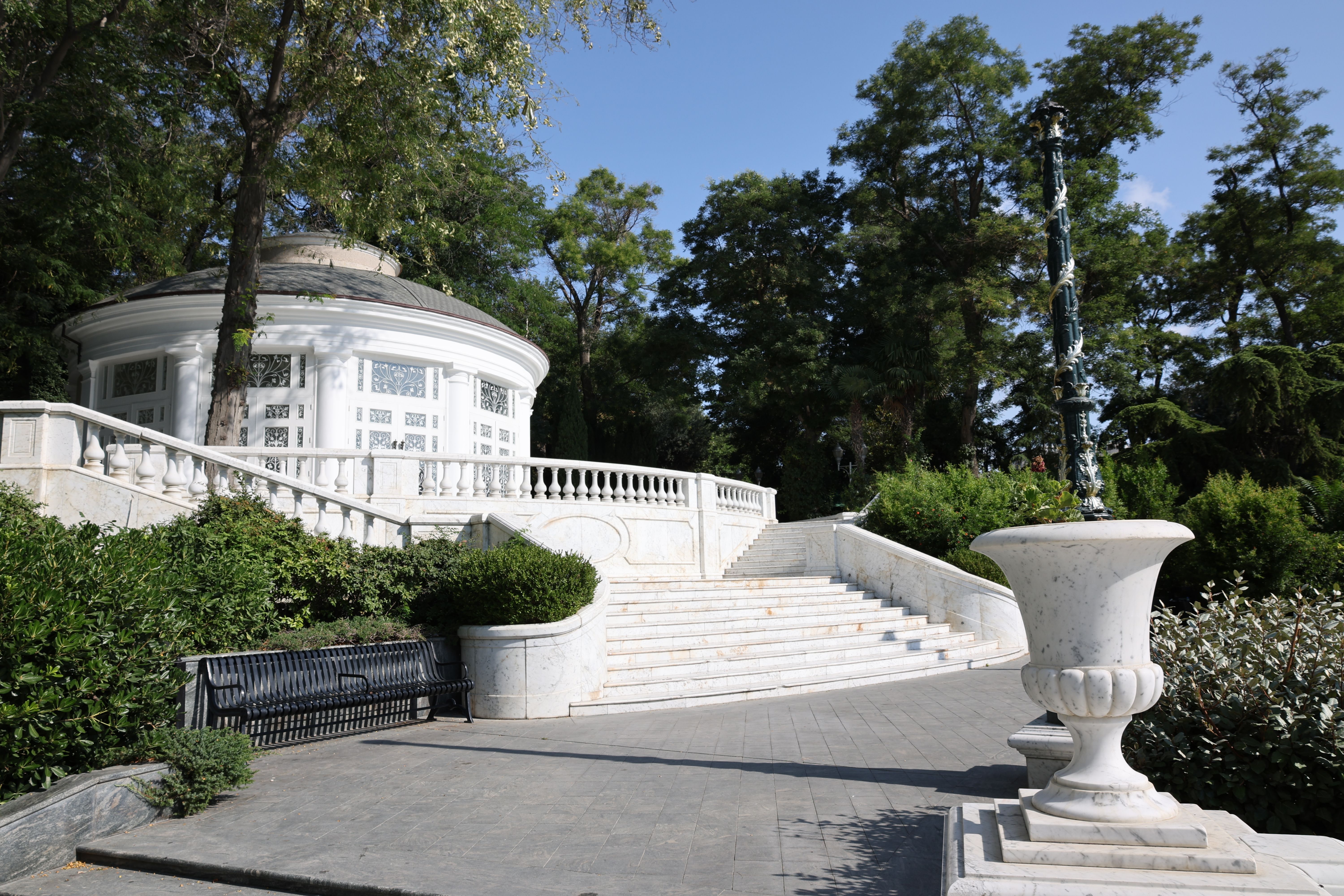 Beautiful Gazebo in a Lush Park Setting · Free Stock Photo