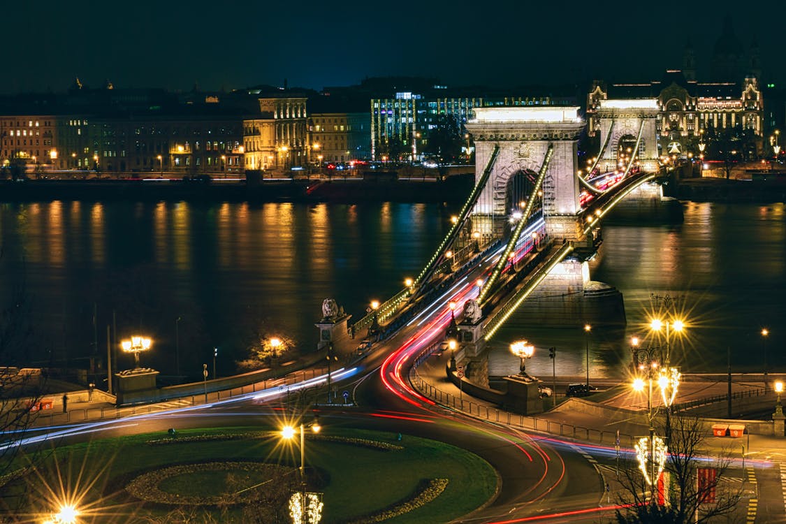 Fotobanka s bezplatnými fotkami na tému architektúra, Budapešť, čas expozície