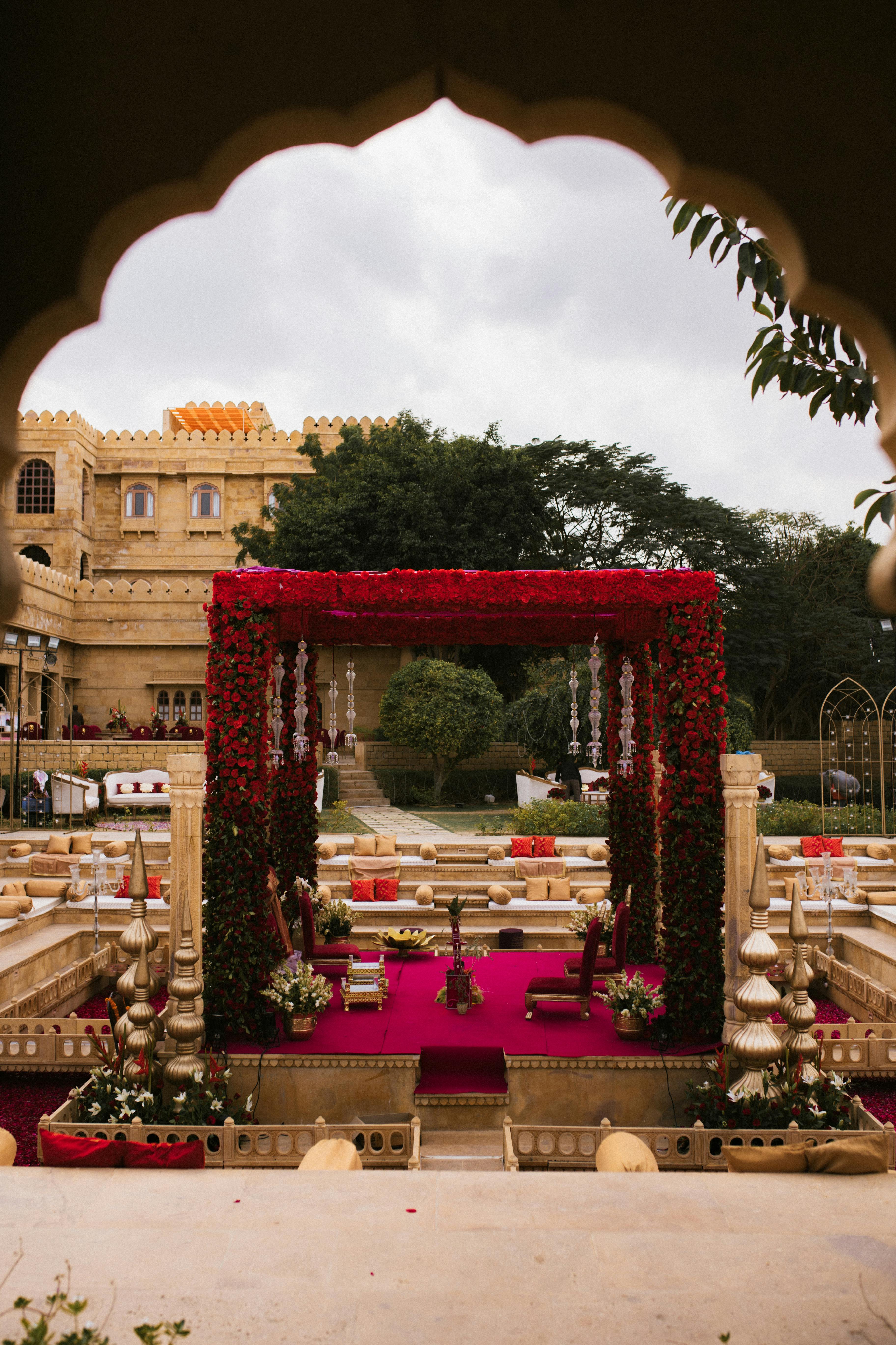 Indian Bride and Decor