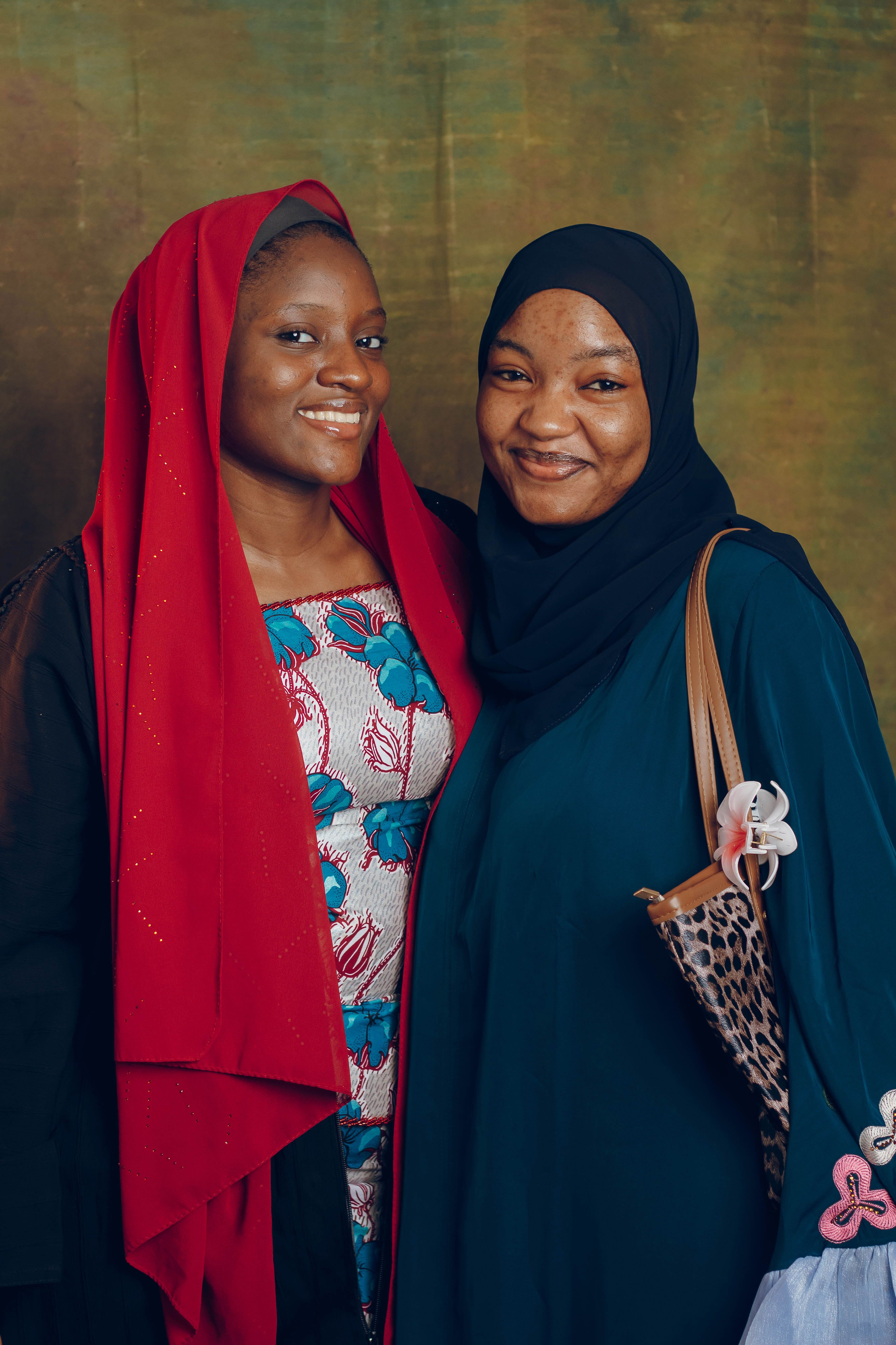 Portrait of Two Women in Traditional Attire · Free Stock Photo