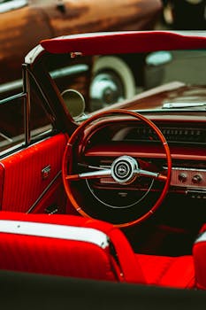 Free stock photo of 1950s car, 1960s car, 2025 wallpaper